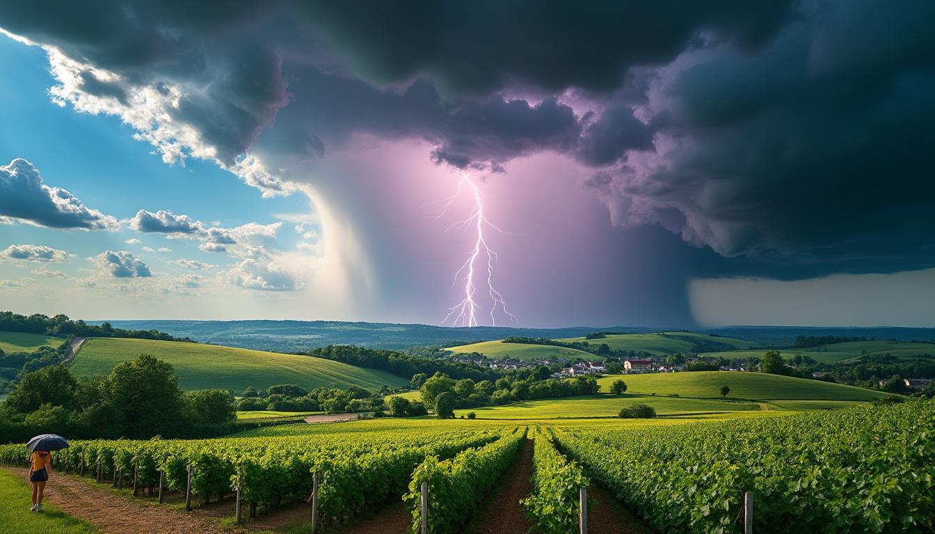 découvrez comment la gironde fait face à un été mouvementé marqué par des phénomènes météorologiques extrêmes. météo france place le département en alerte quadruple vigilance pour garantir la sécurité de tous.