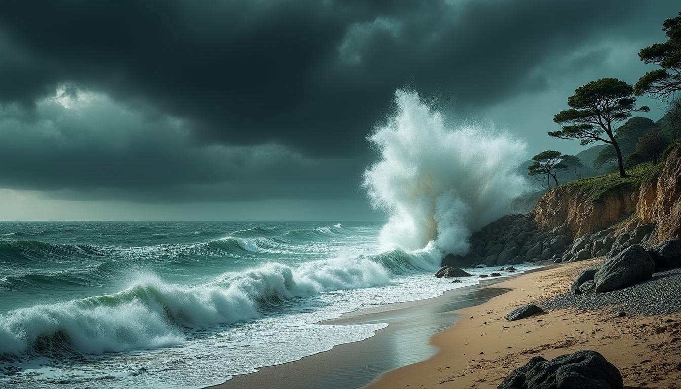 restez informés sur l'arrivée de l'ouragan erin : une houle cyclonique d'une intensité exceptionnelle menace les côtes de la gironde. découvrez les prévisions à jour, les mesures de sécurité et les impacts attendus sur la région.