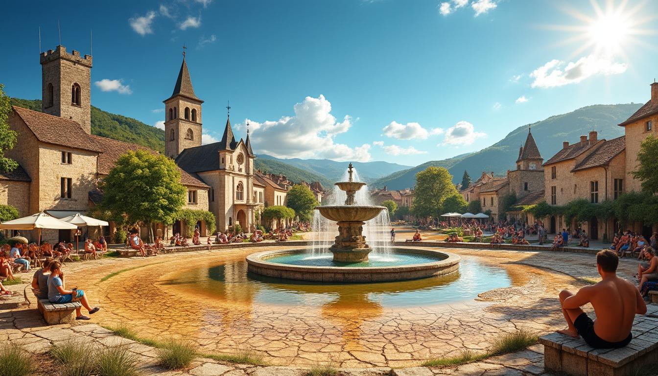 découvrez comment six communes du béarn et de la bigorre affrontent une vague de chaleur exceptionnelle avec des températures dépassant les 40 degrés ce lundi. suivez les conseils et les dernières actualités sur ce phénomène climatique intense.