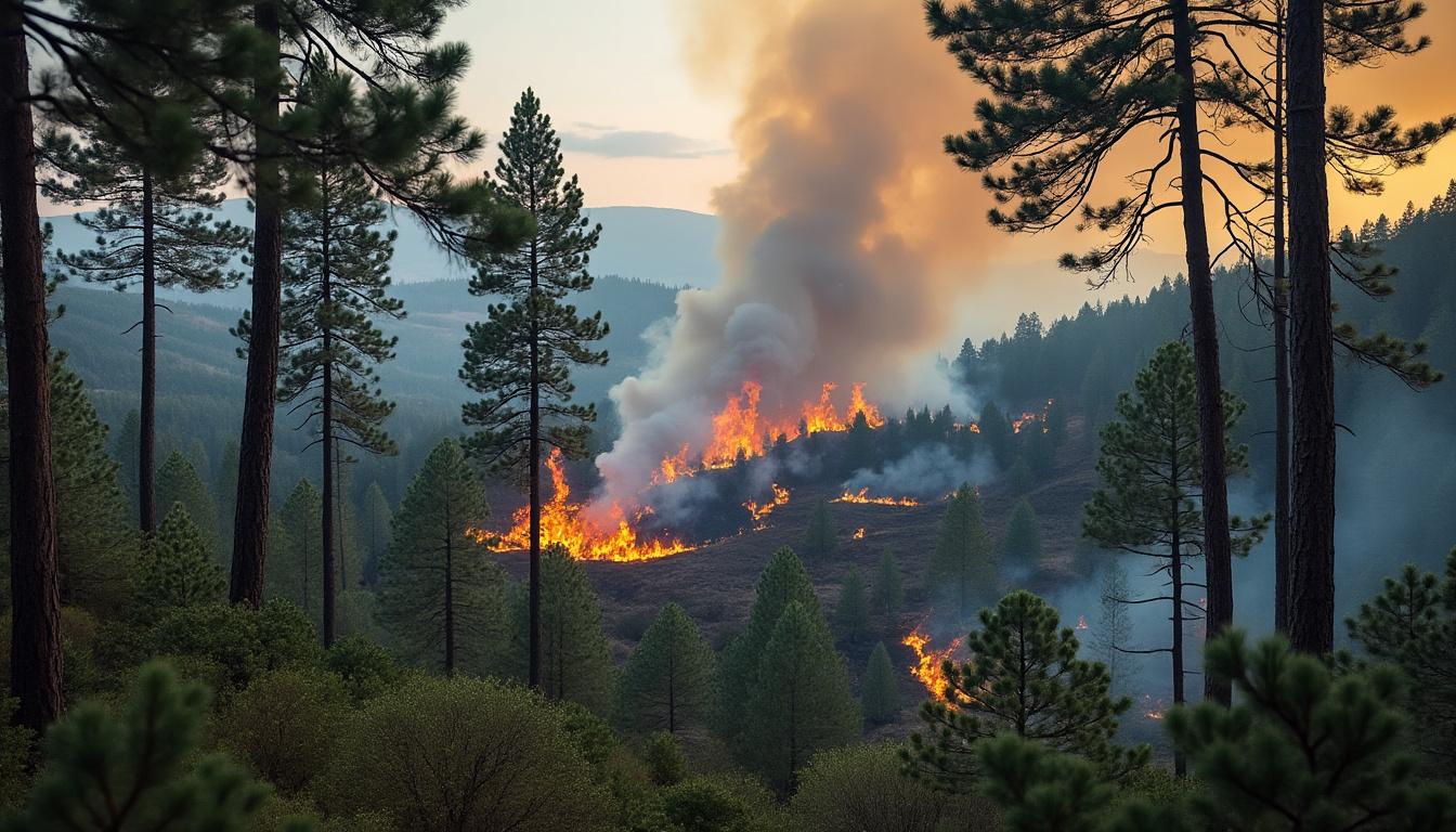 un incendie s’est déclaré dans les pins de trensacq, détruisant plusieurs hectares de forêt dans les landes. découvrez les détails sur cette situation alarmante et les moyens déployés pour maîtriser le feu.