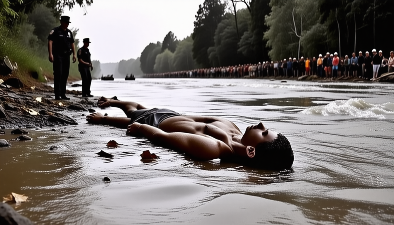 un corps d'homme non identifié a été retrouvé dans une rivière. les autorités précisent qu'il s'agit d'une opération de récupération et non d'un sauvetage. détails sur cette découverte tragique dans notre article.