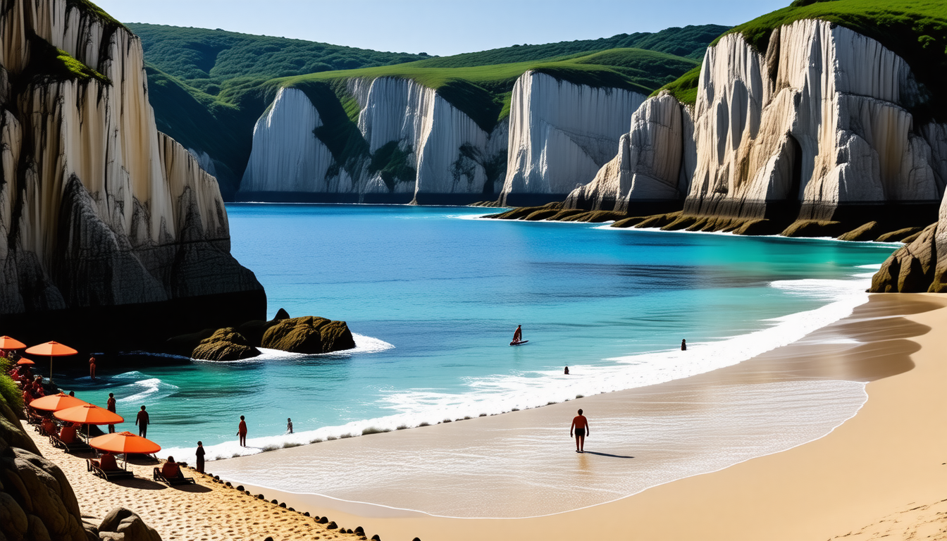 explorez les 10 plus belles plages du pays basque où activités sportives et paysages à couper le souffle se rencontrent pour des vacances inoubliables entre détente et aventure.