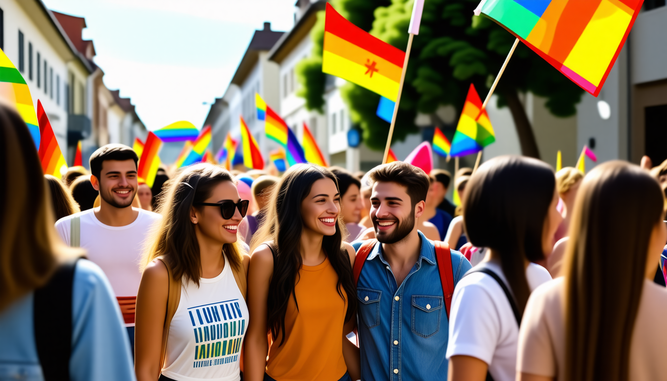 découvrez comment l'association arcolan pau béarn met en lumière la persistance des discriminations lors de la marche des fiertés. malgré les avancées, l'égalité reste un enjeu.