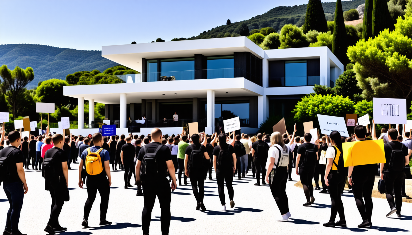 pierre-édouard stérin dépose plainte après l'intrusion de militants dans sa villa au pays basque. l'affaire met en lumière la protection de la vie privée face aux actions militantes.