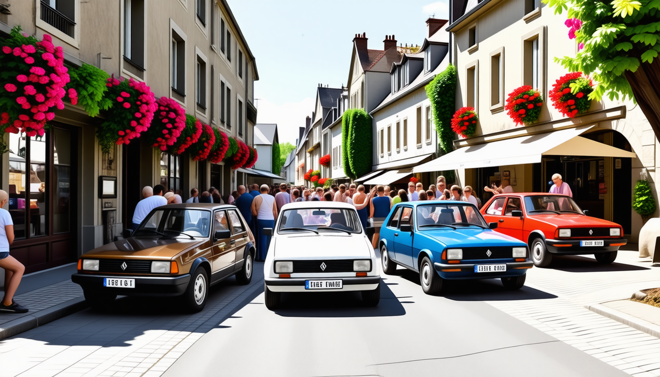 découvrez pourquoi des renault 5 uniques ont fait une entrée remarquée dans une ville des landes. quel est l’objectif de cette arrivée inattendue ? plongez dans cette histoire surprenante et suivez le mystère de ces voitures emblématiques.