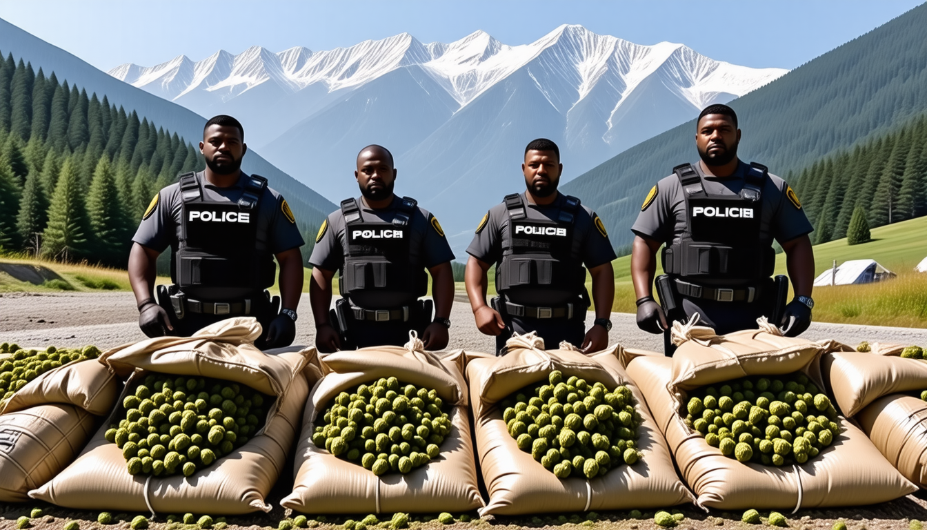 une saisie record de 1,3 tonne de cannabis a été réalisée dans les pyrénées-atlantiques, menant à l'arrestation de quatre hommes en béarn et au pays basque. découvrez les détails de cette opération majeure de lutte contre le trafic de drogue.