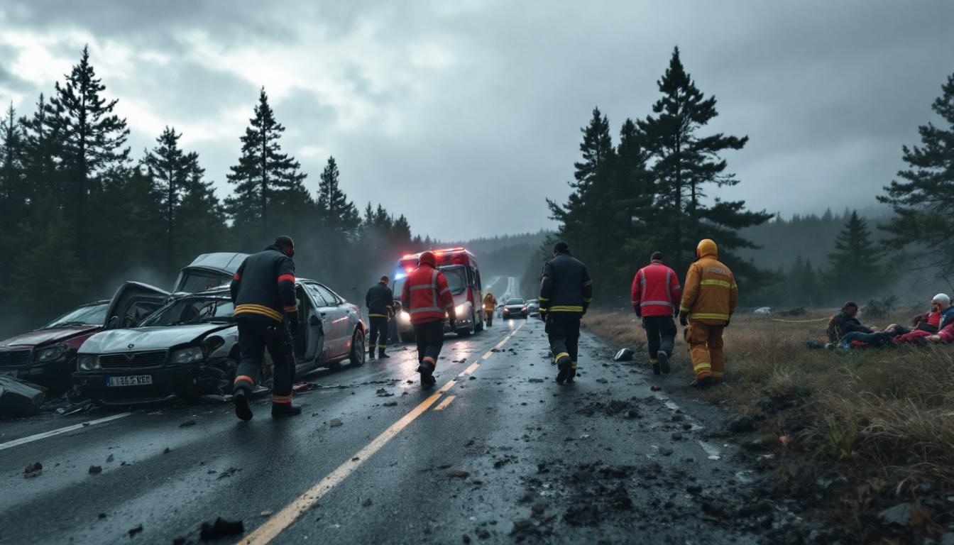 accident tragique dans les landes : un décès et trois blessés suite à une collision impliquant plusieurs véhicules. retrouvez les détails et les circonstances de cet événement dramatique.