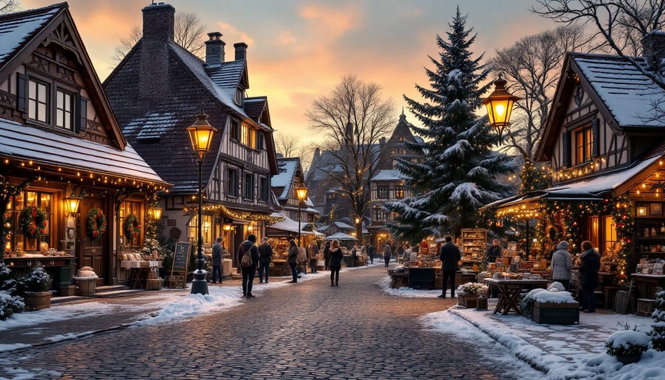 découvrez l'ambiance festive qui s'installe dans une ville des landes alors que les célébrations de noël vont bientôt débuter, avec des événements et animations pour toute la famille.
